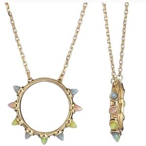 Rebecca Minkoff Rainbow Spear Necklace